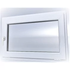 Fenêtre PVC 1 soufflet 2