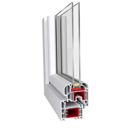Fenêtre PVC 1 soufflet