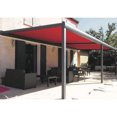 Pergola Toile Enroulable Mural