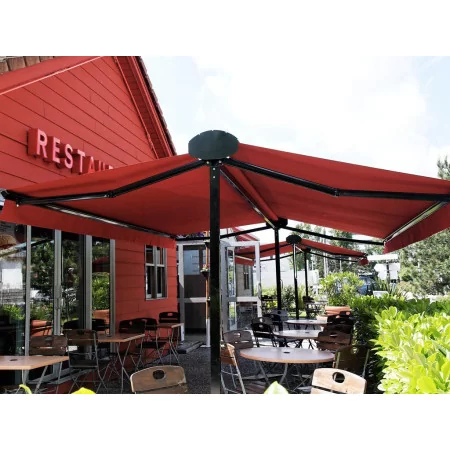 Store Terrasse double pente XXL Motorisé