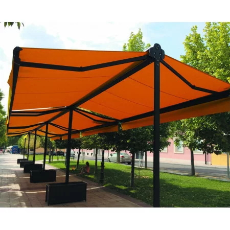 Store Terrasse double pente XXL Motorisé