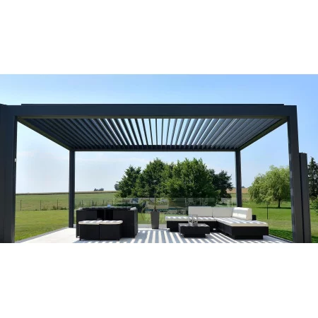Pergola Bioclimatique Autoportée H2 Sur Mesure