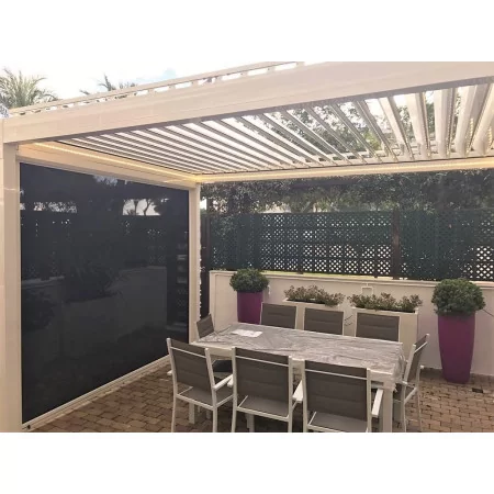 Achetez votre pergola Bioclimatique Autoportée H2 Sur Mesure à prix discount