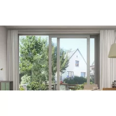 Baie vitrée coulissante PVC au meilleur tarif 2