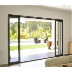 Coulissant à Galandage Aluminium 2 Vantaux Direct Usine