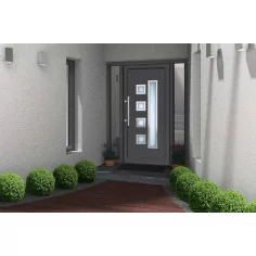 Porte d'entrée PVC LINE au prix bas