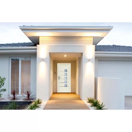 Porte d'entrée PVC LINE haut de gamme