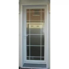 Porte d'entée PVC vitrée 1 vantail au meilleur tarif