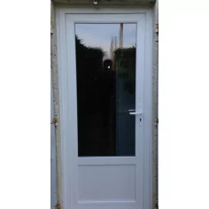 Porte d'entée PVC vitrée 1 vantail au meilleur tarif 2