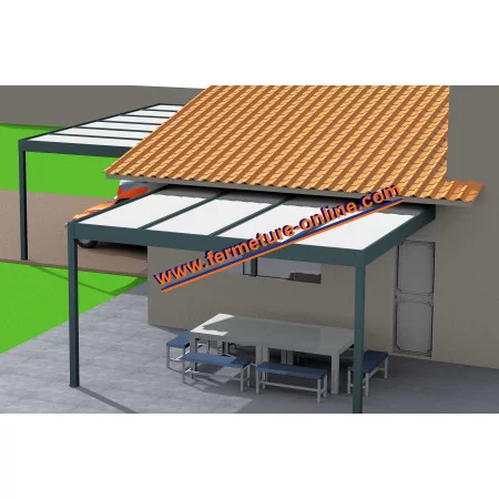 Pergola H Top Adossée