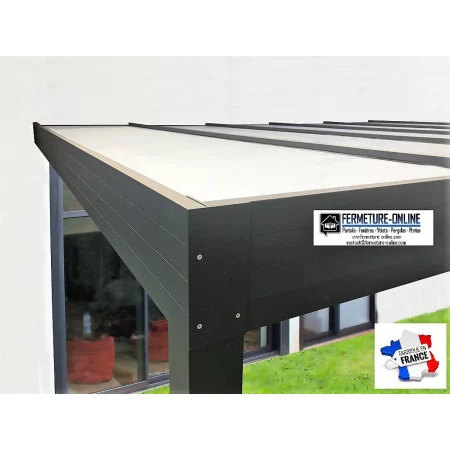Carport Toit plat panneaux isolant thermotop 32 mm