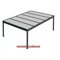 Photo d'un client pour un carport HORIZON TOP auto-porté 2