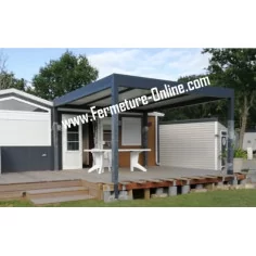 Photo d'un client pour un carport HORIZON TOP auto-porté