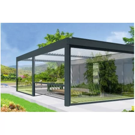 Store Vertical haut de gamme à Prix Discount pour pergola: édition Cristal ZIP