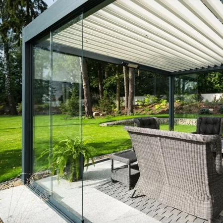Vitrages sur mesures pergola
