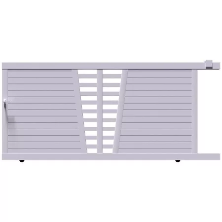 Portail Coulissant en Aluminium Moderne COLN au Meilleur Prix