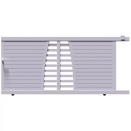 BIKI est le Portail Coulissant Aluminium haut de gamme qu'il vous faut avoir chez vous