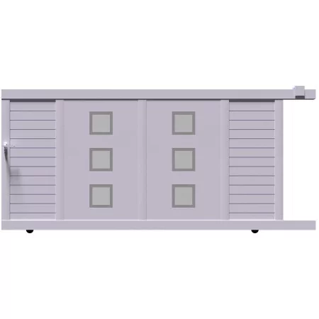 Dans la catégorie Haut de Gamme pro voici le Portail ARSE Coulissant Moderne et esthétique