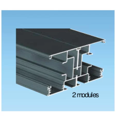 Profil jonction 2 modules Pergola Toile Enroulable Adossée