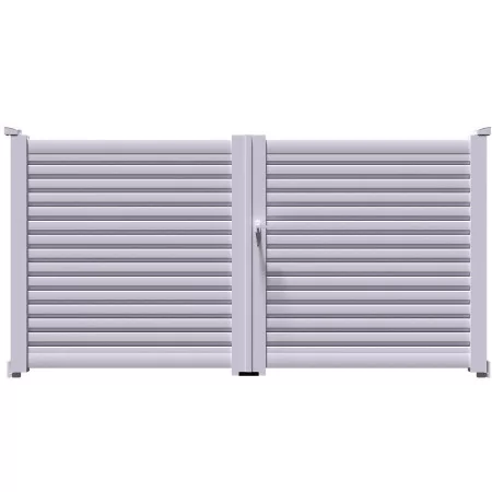 Spécialement conçu par des pros le Portail Battant tout en aluminium BAGO