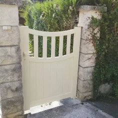 le Portillon BEN peux recevoir toutes les teintes RAL