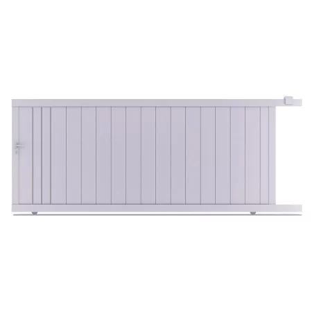 Portail aluminium coulissant BAFFIN direct usine