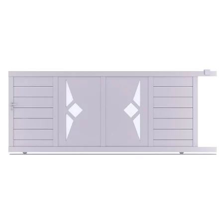 Achetez votre portail aluminium coulissant SCILL à prix super discount