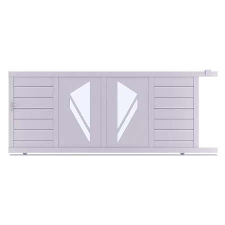 Votre portail aluminium coulissant PRIBI à prix discount est ici