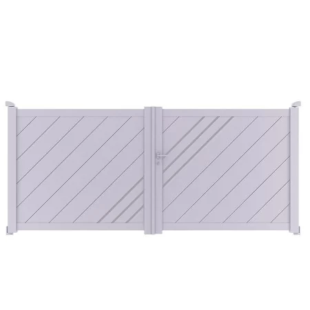 Achetez votre portail aluminium battant LESM à prix discount