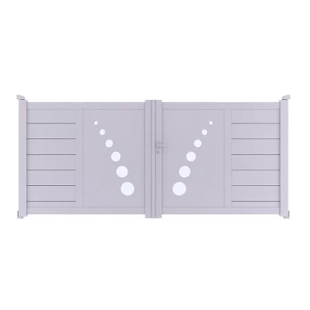 Achetez votre portail aluminium battant TRAI à prix vraiment discount
