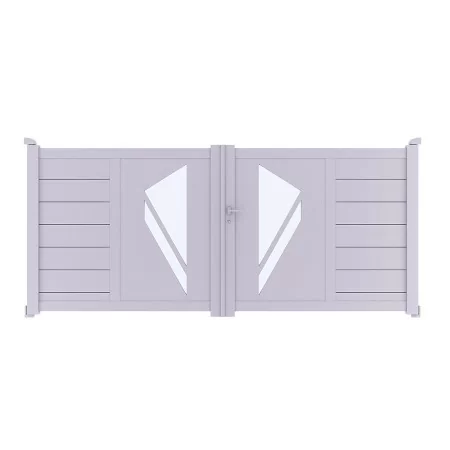 Achetez votre portail aluminium battant PRIBI à prix vraiment discount