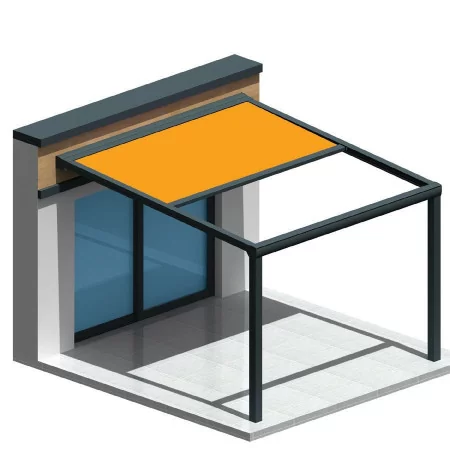 Belle Pergola Toile Enroulable Solaire