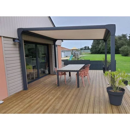 pergola toile rétractable à prix discount