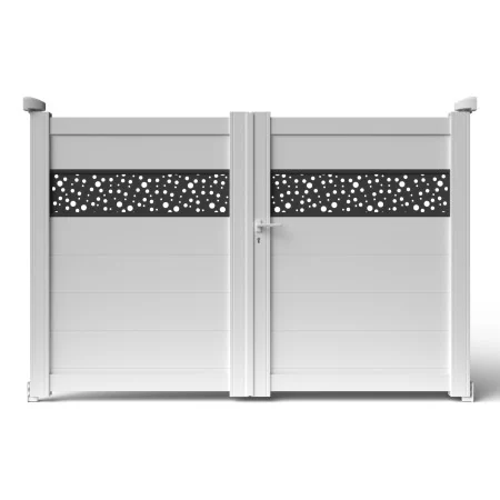 Superbe portail alu design BALERE