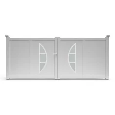 BYL design à 2 vantaux ouvrants en alu à Prix Bas 2