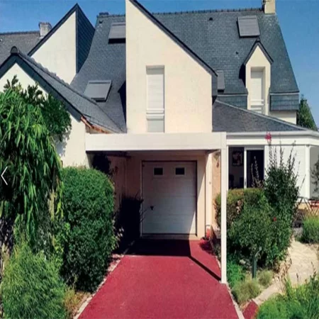 carport toit plat panneaux polytop