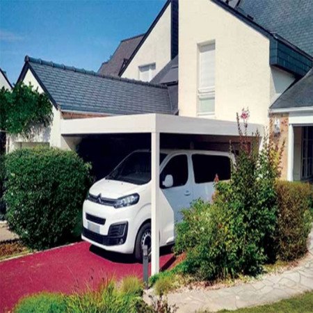 carport toit plat polytop pas cher