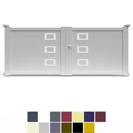 Claver alu 2 vantaux pas cher