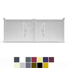 BYL design à 2 vantaux ouvrants en alu à Prix Bas