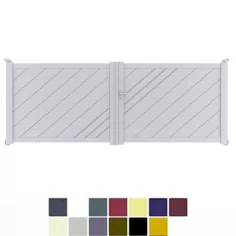 commandez sans attendre votre Portail en Alu Battant à 2 Vantaux a Prix Bas juste 2