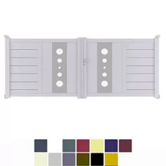 en alu le Portail Battant rechercher en qualité top 2