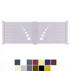 Portail 2 Vantaux Aluminium 2