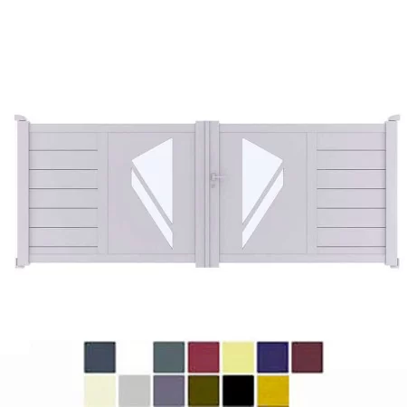 Portail en Profilé Alu haut de gamme PRIBI