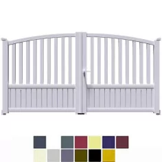 au Meilleur Prix du Marché le Portail Battant en Aluminium Pas Cher 2