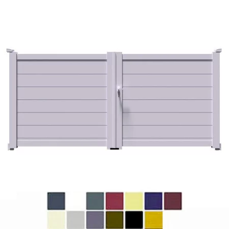 le beau Portail Ouvrant Battant à Prix Bas modèle classique TIC