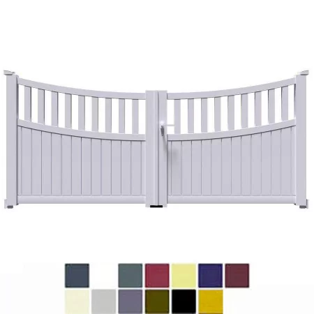 en vrai profilés alu fabriqué par des pro voici le Portail Battant BEN