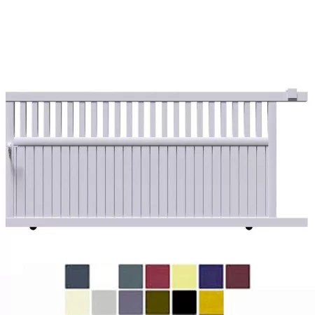 avec un Prix Bas le Portail Coulissant DEL