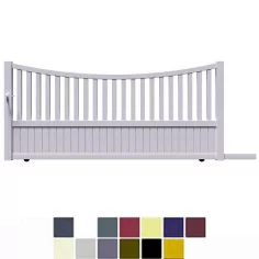 Portail en Aluminium Coulissant Haut de Gamme à Prix Bas 2