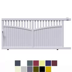 portaille coulissant en aluminium pas couteux direct fabricant usine 2