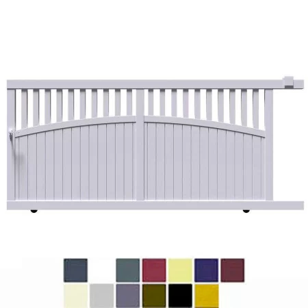 tout en aluminium pas cher le KIMI Coulissant Portail